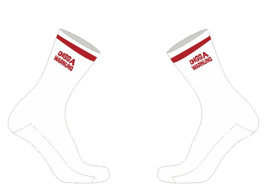 Socken DIGGAWARNUNG