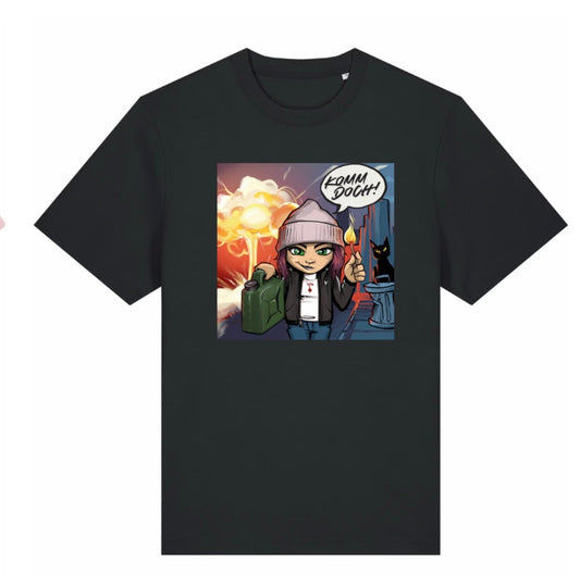 Shirt oversized KOMM DOCH Print